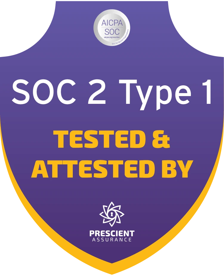 SOC 2 Type 1 Compliant